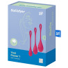 Satisfyer Kit d'entraînement Boules de Geisha YONI POWER 1 Rose